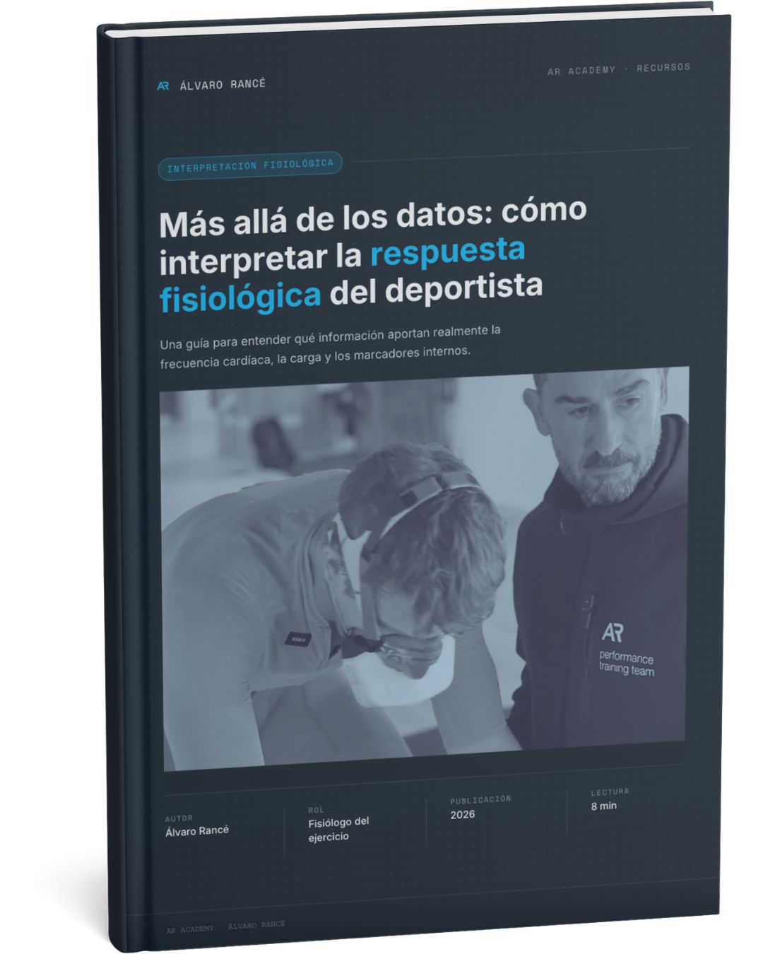 Portada de la guía de interpretación de la carga de entrenamiento de Álvaro Rancé